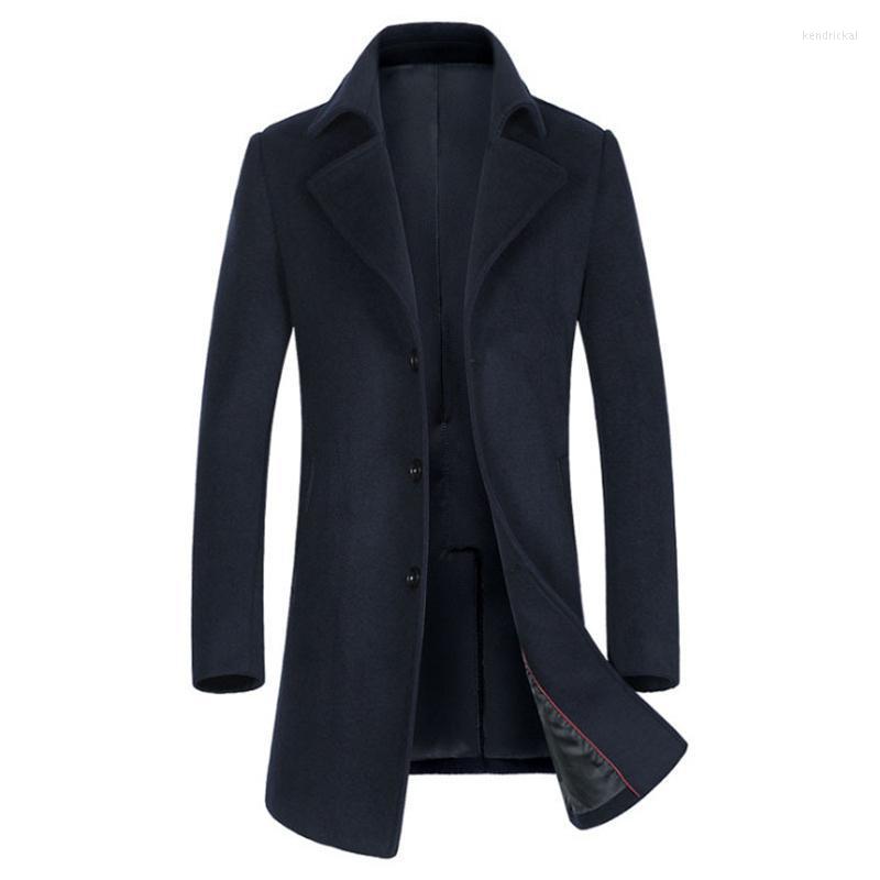 Men's Wool & Blends Popest Coats Autumn Turn-down Collar Long Windbreaker Jacket Winter Blend Woolen Coat Men Brand Overcoats Kend22, Gray
Men's Wool & Blends Popest Coats Autumn Turn-down Collar Long Windbreaker Jacket Winter Blend Woolen Coat Men Brand Overcoats Kend22, Gray
