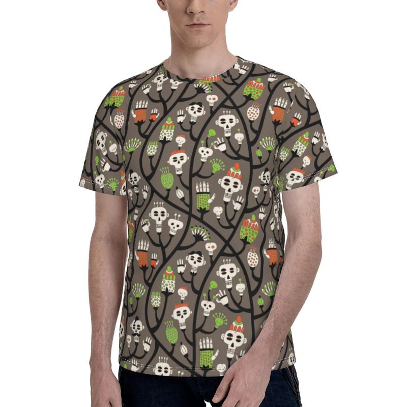Men' T-Shirts Halloween Mexican Skulls T Shirt Funny Men Fashion Polyester Graphic Tee Short-Sleeve Classic T-Shirt Oversized, As picture
Men' T-Shirts Halloween Mexican Skulls T Shirt Funny Men Fashion Polyester Graphic Tee Short-Sleeve Classic T-Shirt Oversized, As picture