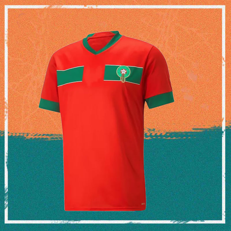2022 Morocco soccer jerseys 22/23 Maillot de foot ZIYECH BOUTAIB Camiseta de futbol BOUSSOUFA EL AHMADI national team football shirt, 22/23 home
2022 Morocco soccer jerseys 22/23 Maillot de foot ZIYECH BOUTAIB Camiseta de futbol BOUSSOUFA EL AHMADI national team football shirt, 22/23 home