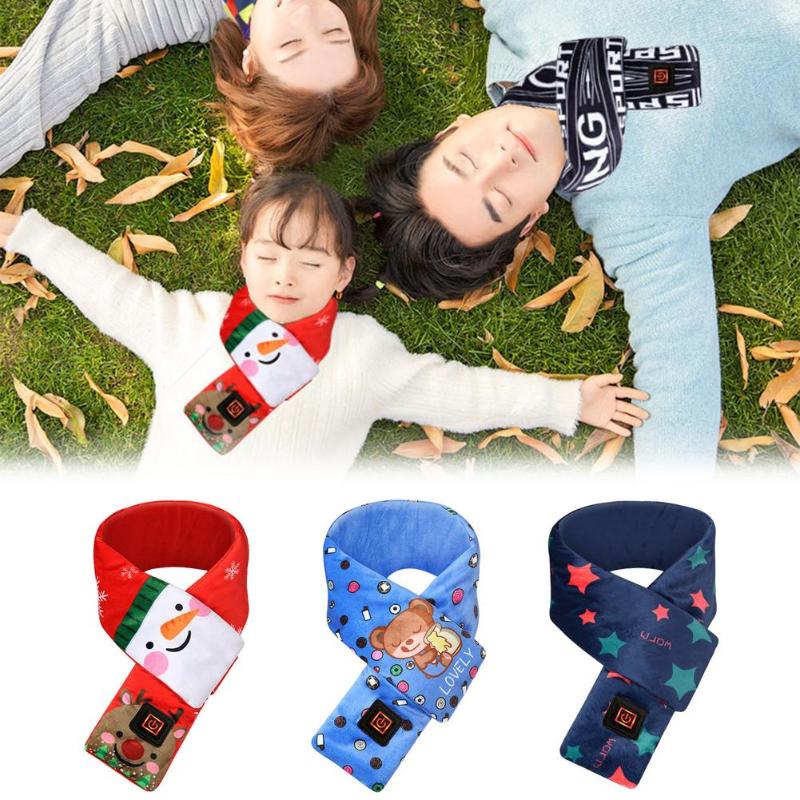 Bandanas USB Rechargeable Heated Scarfs Heating Scarf Adjustable Warm Neck Christmas Scarves For Boys Girls Kids Winter
Bandanas USB Rechargeable Heated Scarfs Heating Scarf Adjustable Warm Neck Christmas Scarves For Boys Girls Kids Winter