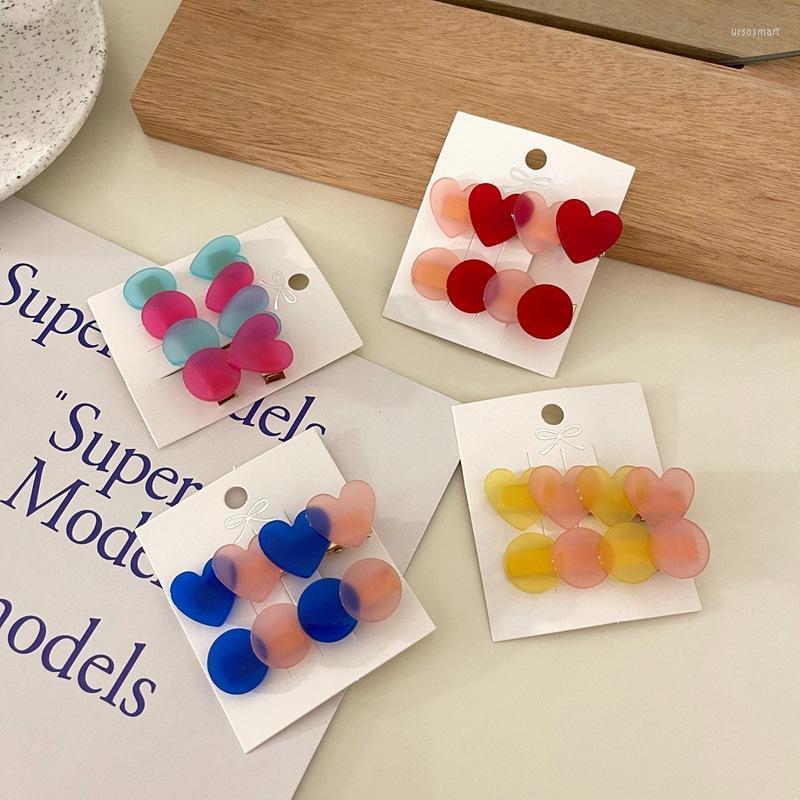 Hair Accessories Summer Girl Heart Contrast Love Hairpin Combination Sweet Temperament Bangs Clip Candy-colored
Hair Accessories Summer Girl Heart Contrast Love Hairpin Combination Sweet Temperament Bangs Clip Candy-colored