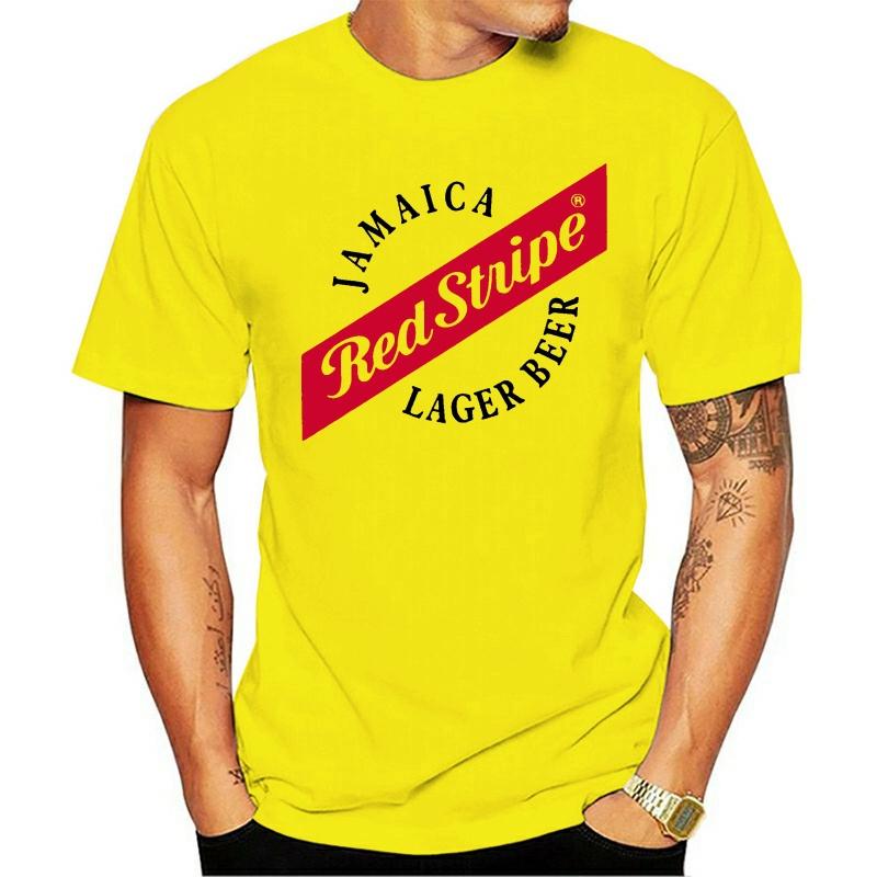 Men' T-Shirts Jamaica Red Stripe Lager Beer Casual Summer Boys Letter Pattern T Shirt Men O-Neck Shirts Clothing, White 
Men' T-Shirts Jamaica Red Stripe Lager Beer Casual Summer Boys Letter Pattern T Shirt Men O-Neck Shirts Clothing, White