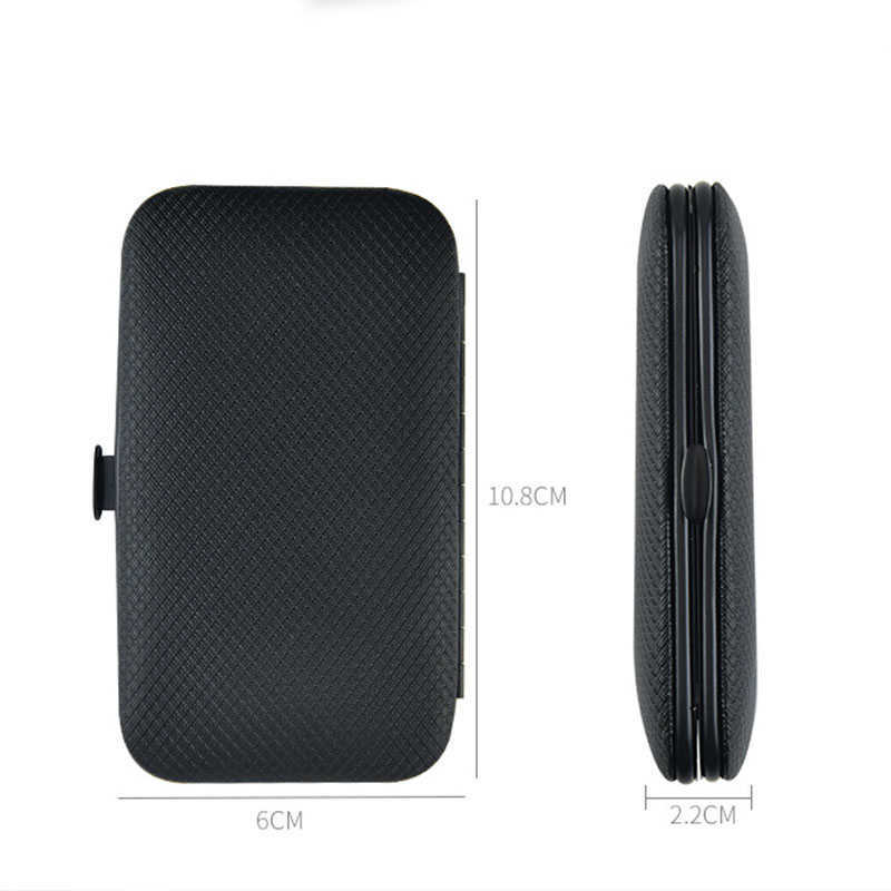 9pcs/set Nail Clippers Manicure Pedicure Set Portable Travel Stainless Steel Nail Cutter Tool Kit Fingernail Suit Gereedschapsset Voor Nagelknipper Wh