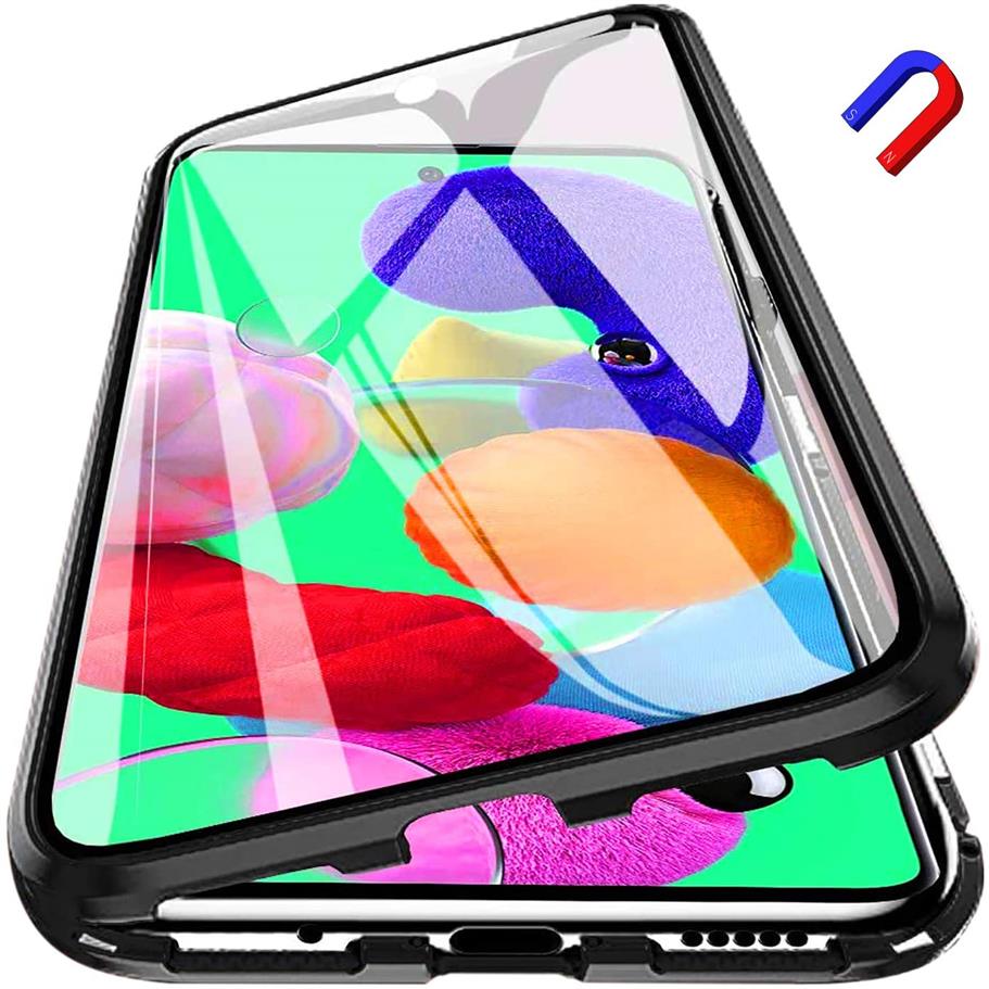 Double-Sided Tempered Glass Metal Bumper Anti-Drop Protector Magnetic Cover Case For Samsung Galaxy A31 A21S A51 A71 A11 A81 A91 M279u, Black
Double-Sided Tempered Glass Metal Bumper Anti-Drop Protector Magnetic Cover Case For Samsung Galaxy A31 A21S A51 A71 A11 A81 A91 M279u, Black