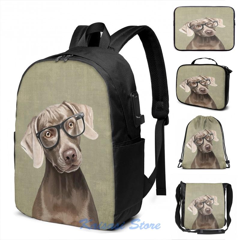 Backpack Funny Graphic Print Mr Weimaraner USB Charge Men School Bags Women Bag Travel Laptop, Drawstring bag
Backpack Funny Graphic Print Mr Weimaraner USB Charge Men School Bags Women Bag Travel Laptop, Drawstring bag