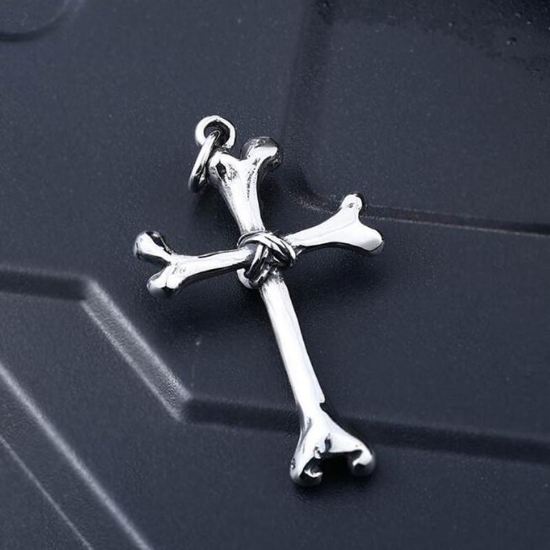 Pendant Necklaces Fashion Jesus Cross Skeleton Necklace Gothic Titanium Stainless Steel Bone For Men Women Punk Collar JewelryPendant
Pendant Necklaces Fashion Jesus Cross Skeleton Necklace Gothic Titanium Stainless Steel Bone For Men Women Punk Collar JewelryPendant