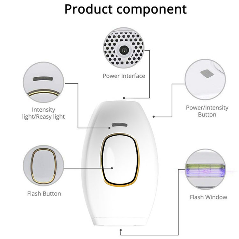 300000 Flashes Electric IPL Hair Removal Laser For Women Poepilator Painless Face Whole Body Leg Bikini Permanent Depilador 220323