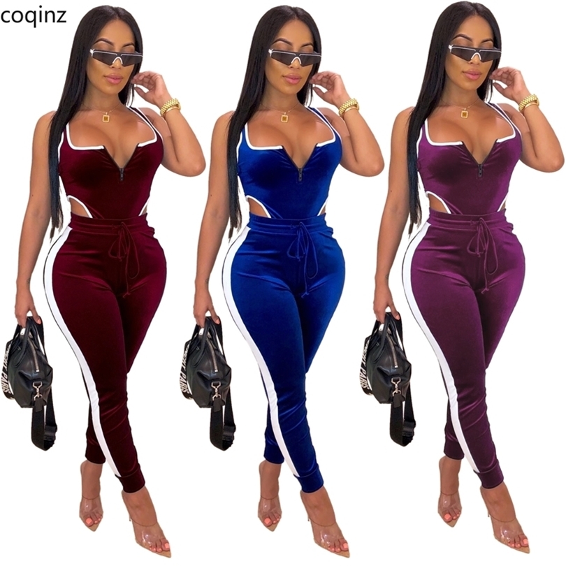 Plus Size Summer Two Piece Set Crop Top And Pants 2 Piece Set Women Club Outfits Matching Sets Ropa Para Mujer QJ5246