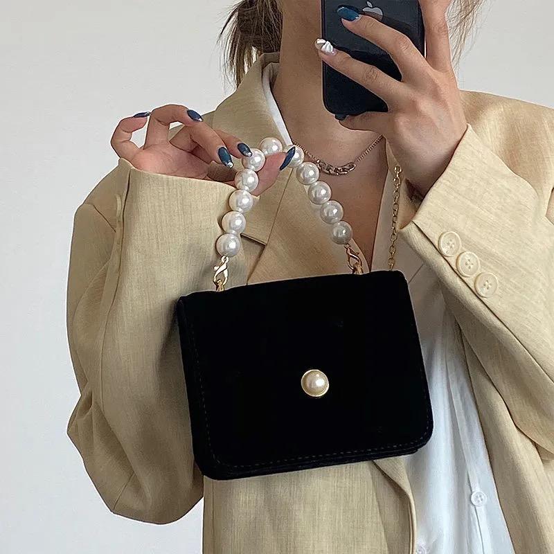 Evening Bags Women Beading Crossbody Handbags Black Suede Leather Messenger Pearl Bag-totes Fashion French Shoulder PurseEvening
Evening Bags Women Beading Crossbody Handbags Black Suede Leather Messenger Pearl Bag-totes Fashion French Shoulder PurseEvening