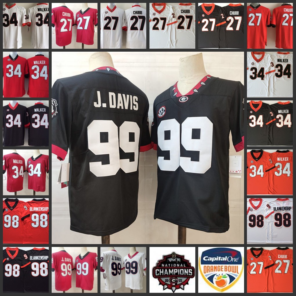 2022 UGA Georgia Bulldogs Football Jersey 99 J.Davis 98 Rodrigo Blankenship 27 Nick Chubb Jerseys 34 Herschel Walker College Playoff stitched Jerseys
2022 UGA Georgia Bulldogs Football Jersey 99 J.Davis 98 Rodrigo Blankenship 27 Nick Chubb Jerseys 34 Herschel Walker College Playoff stitched Jerseys