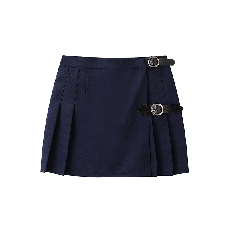 Sweet Women Soft Cotton High Waist Skirt Summer Fashion Ladies England Style Female Solid Color Mini 220322