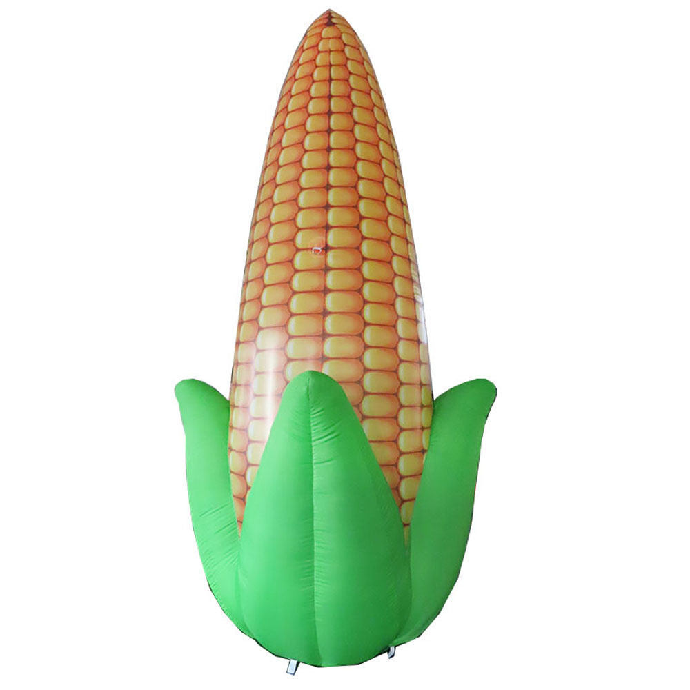 Outdoor Event Custom Inflatable Corn For Advertising,Giant Corncob Model With Logo Printing