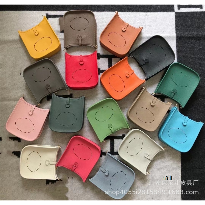 high Bags Evelyn Designer setting Herme leather Evelyn Bucket Bag Mini Togo leather Single Shoulder Messenger Bag 18lil, Red
high Bags Evelyn Designer setting Herme leather Evelyn Bucket Bag Mini Togo leather Single Shoulder Messenger Bag 18lil, Red