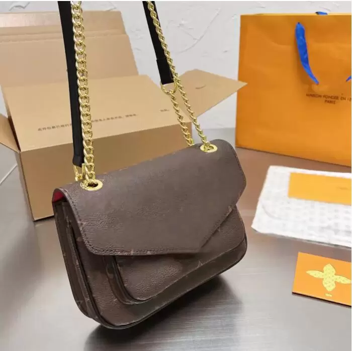 Ladies Fashion Casual Designe Luxury PASSY Chain Bag Crossbody Shoulder Bags Messenger Bags M45592 TOTES Handbag Purse Pouch, Brown
Ladies Fashion Casual Designe Luxury PASSY Chain Bag Crossbody Shoulder Bags Messenger Bags M45592 TOTES Handbag Purse Pouch, Brown
