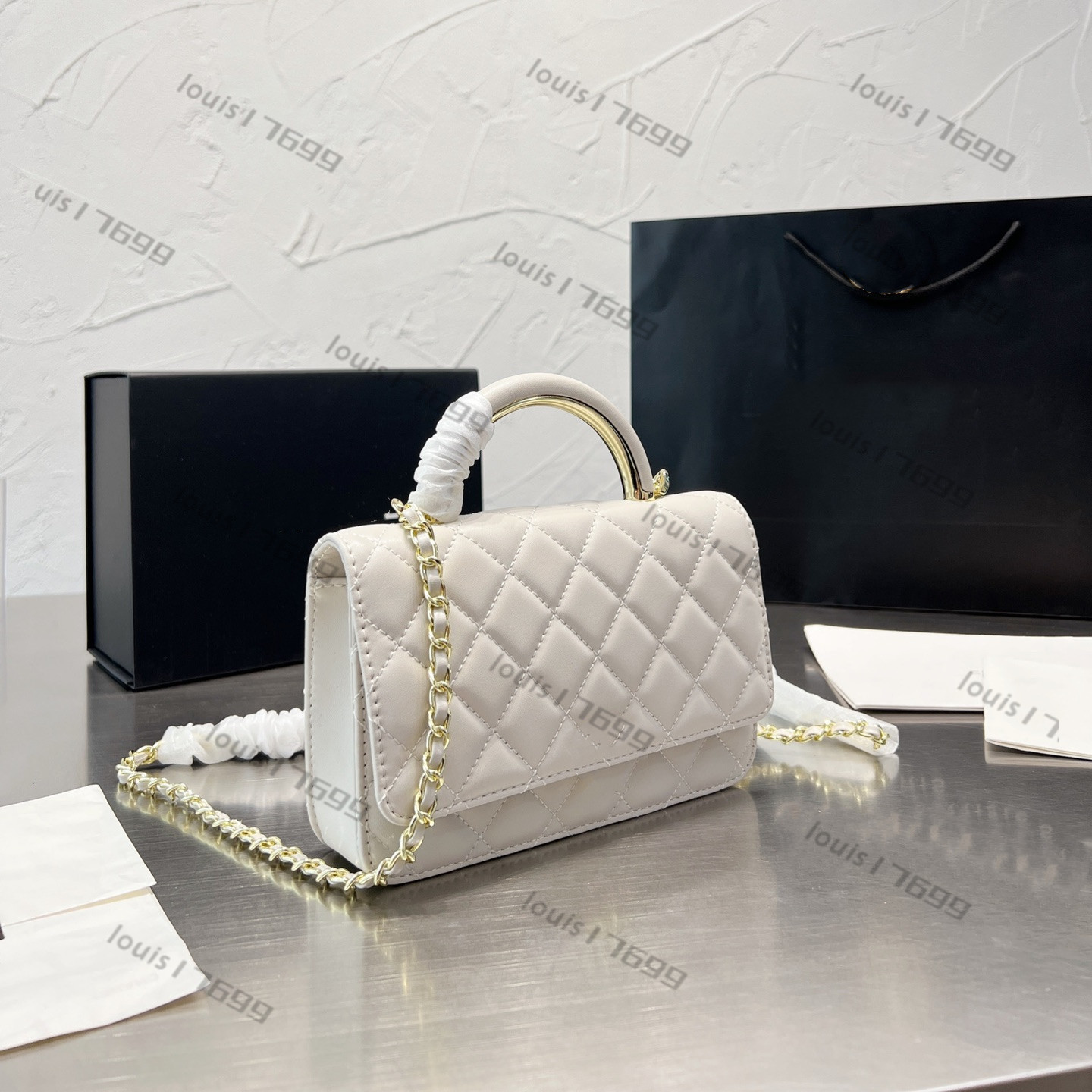 7A new top designer women's bags luxury handbags classic fashion woc wealth bag leather wallet caviar one shoulder messenger chain bag small fragrance style, 20
7A new top designer women's bags luxury handbags classic fashion woc wealth bag leather wallet caviar one shoulder messenger chain bag small fragrance style, 20