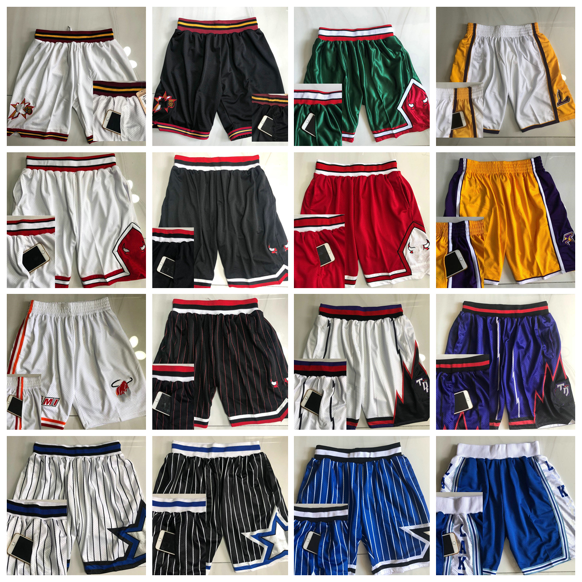 Mitchell and Ness Basketball Shorts Sport Wear With Pocket on Side Big Face Team Sweatpants Men Fashion Style Mesh Retro Good Quality Short White Black Red Size XS-XXL, Printed
Mitchell and Ness Basketball Shorts Sport Wear With Pocket on Side Big Face Team Sweatpants Men Fashion Style Mesh Retro Good Quality Short White Black Red Size XS-XXL, Printed