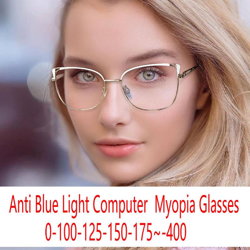 Sunglasses Fashion Finished Anti-Blue Light Myopia Glasses Women Oversized Transparent Shortsighted Prescription Diopter FMLSunglasses
Sunglasses Fashion Finished Anti-Blue Light Myopia Glasses Women Oversized Transparent Shortsighted Prescription Diopter FMLSunglasses
