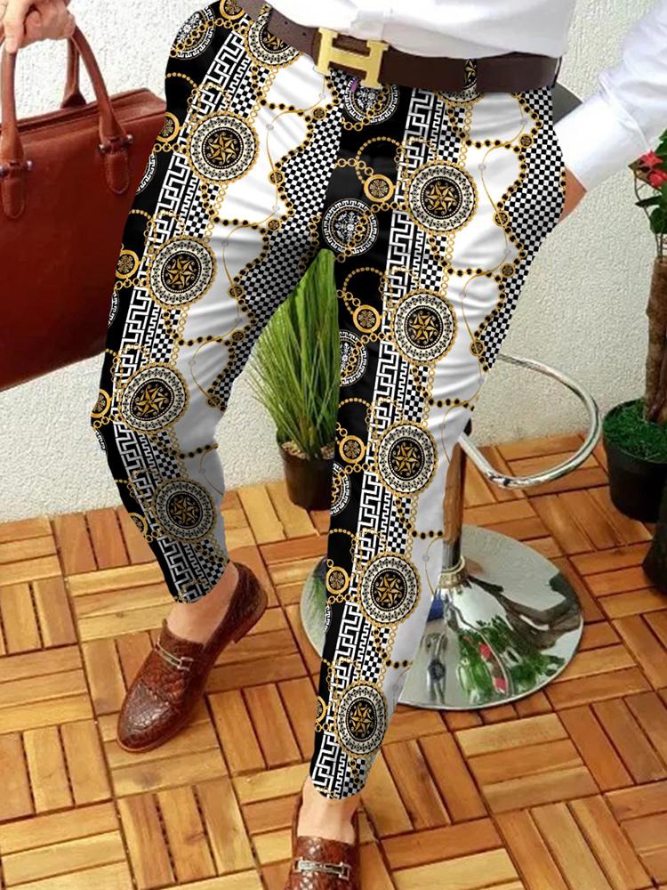 Men' Pants Men Casual Business Mid Waist Zipper Suit Trousers Retro Pattern Print Straight Long Mens Spring Autumn Fashion StreetwearMen, 02 print
Men' Pants Men Casual Business Mid Waist Zipper Suit Trousers Retro Pattern Print Straight Long Mens Spring Autumn Fashion StreetwearMen, 02 print