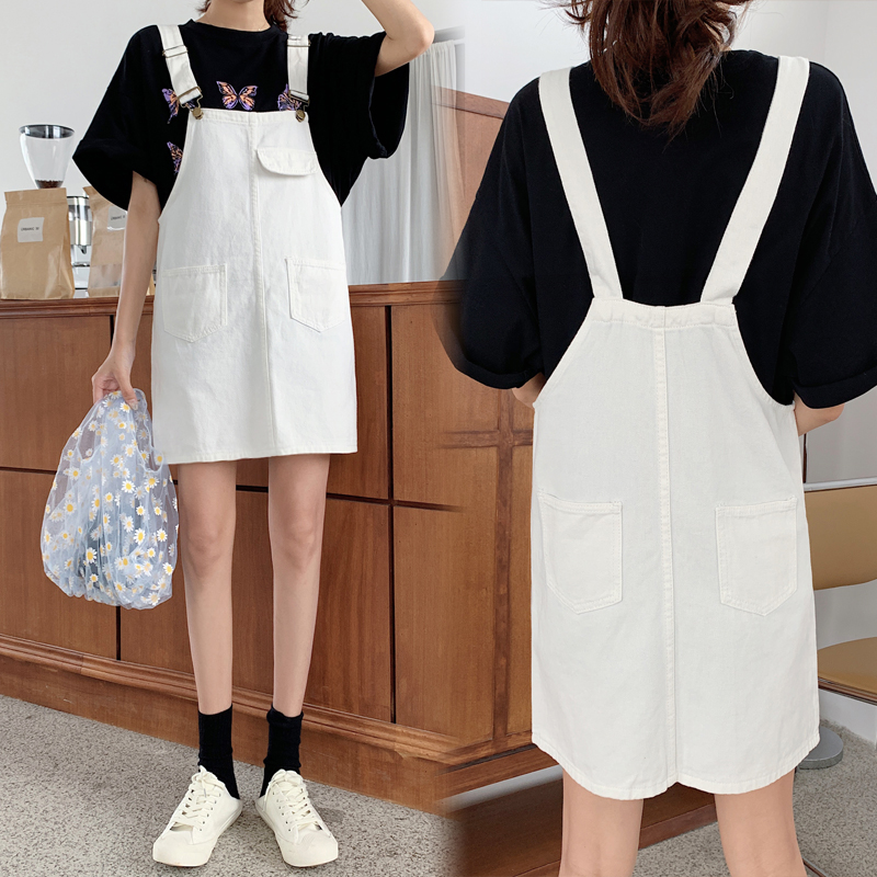 Summer 2022 Women Strap Denim Dress Teen Girl Plus Size 5XL Slim Sleeveless White Sundress Overalls Female Black Short Jeans Mini Dress
Summer 2022 Women Strap Denim Dress Teen Girl Plus Size 5XL Slim Sleeveless White Sundress Overalls Female Black Short Jeans Mini Dress