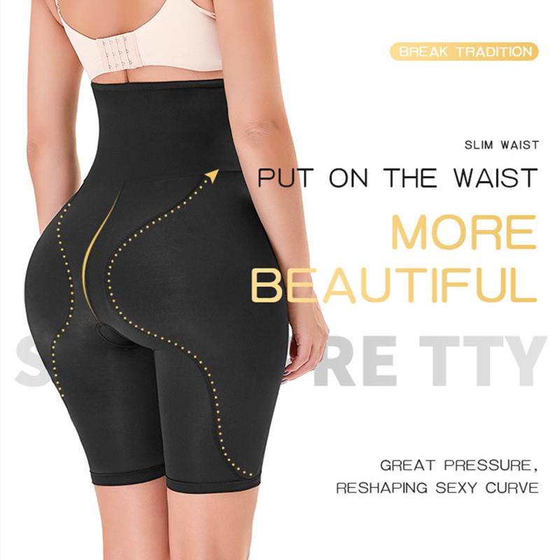 Women Butt Lifter Body Shapewear Waist Tummy Control Body Shaper Underwear Pad Control Panties Buttocks Lingerie Thigh Slimmer 220506