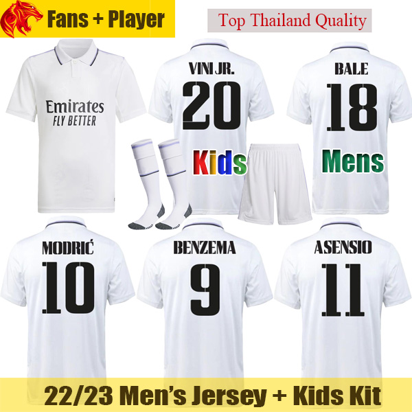 BENZEMA soccer jerseys 21 22 23 football shirt VINI JR ALABA HAZARD ASENSIO MODRIC BALE VALVERDE camiseta men + kids kit Sets 2021 2022 2023 uniforms, Kids 22 23 home
BENZEMA soccer jerseys 21 22 23 football shirt VINI JR ALABA HAZARD ASENSIO MODRIC BALE VALVERDE camiseta men + kids kit Sets 2021 2022 2023 uniforms, Kids 22 23 home