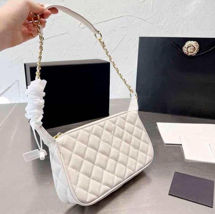 TZ Women French Designer Bags Caviar Khaki White Black Classic Handbag Designers Gold-Tone Metal Hardware Chain Quilted Timeless Diamond Quilting Shoulder Bag 24cm, Shipping
TZ Women French Designer Bags Caviar Khaki White Black Classic Handbag Designers Gold-Tone Metal Hardware Chain Quilted Timeless Diamond Quilting Shoulder Bag 24cm, Shipping