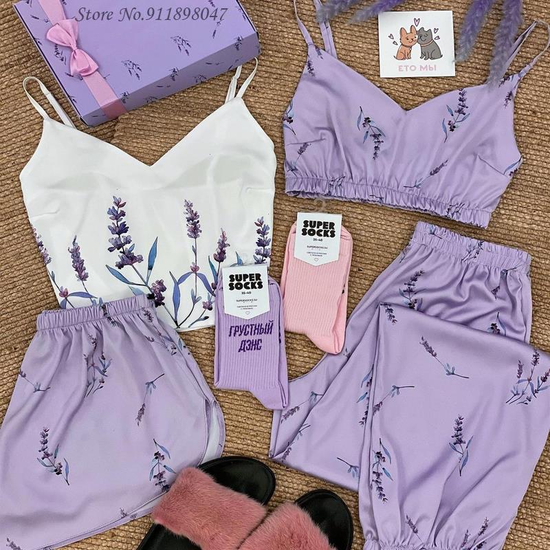 Sexy Flower Print Wedding Robe Set Silk Sleepwear Casual Intimate Lingerie Nightgown Nightdress Soft Homewear Home Clothing Gown, Color16
Sexy Flower Print Wedding Robe Set Silk Sleepwear Casual Intimate Lingerie Nightgown Nightdress Soft Homewear Home Clothing Gown, Color16
