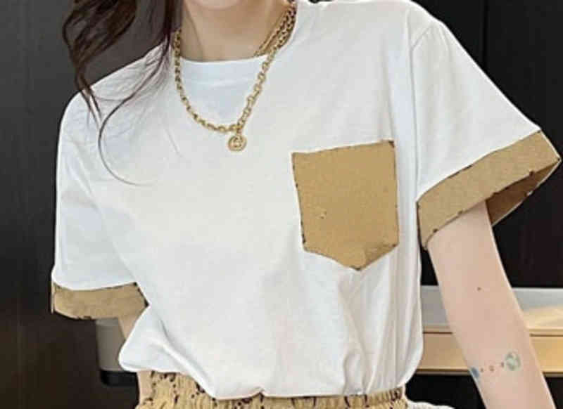 Women's Tracksuits Summer Women Double G Brand Fashion Casual Shorts Set White Letter T-shirt Slim Fit Denim Short Pants