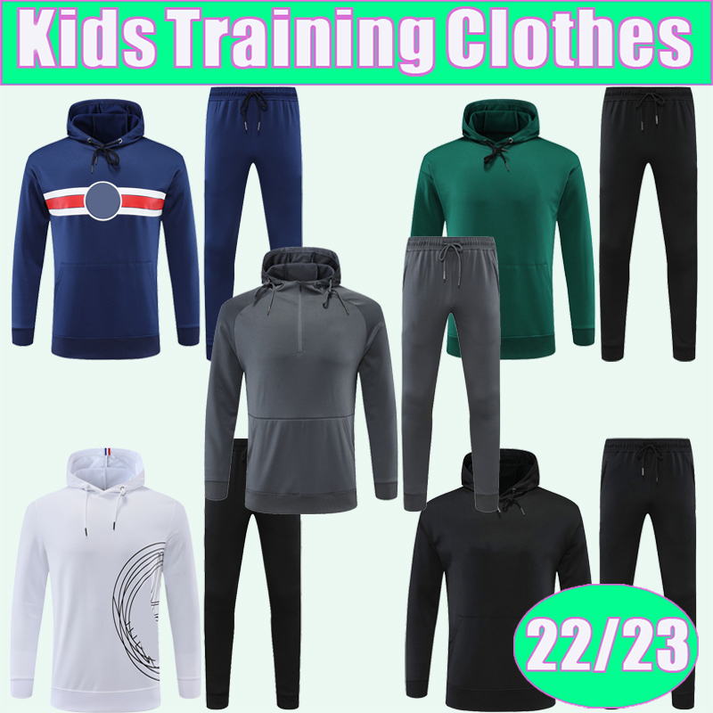 22 23 KIMPEMBE MARQUINHOS Training Wear Hoodie Kit Kids Suit Soccer Jerseys Saint Germain VERRATTI MBAPPE N.MENDES Child Hoodie Tracksuit Football Shirts, C1116g667 22 23 kids hoodie sapphire
22 23 KIMPEMBE MARQUINHOS Training Wear Hoodie Kit Kids Suit Soccer Jerseys Saint Germain VERRATTI MBAPPE N.MENDES Child Hoodie Tracksuit Football Shirts, C1116g667 22 23 kids hoodie sapphire