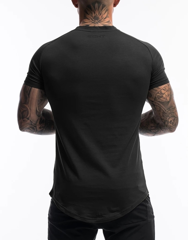 Men's Fashion T Shirt Men Tops Summer Fitness Bodybuilding Clothes Muscle Male Shirts Cotton Slim Fit Tees 220421
