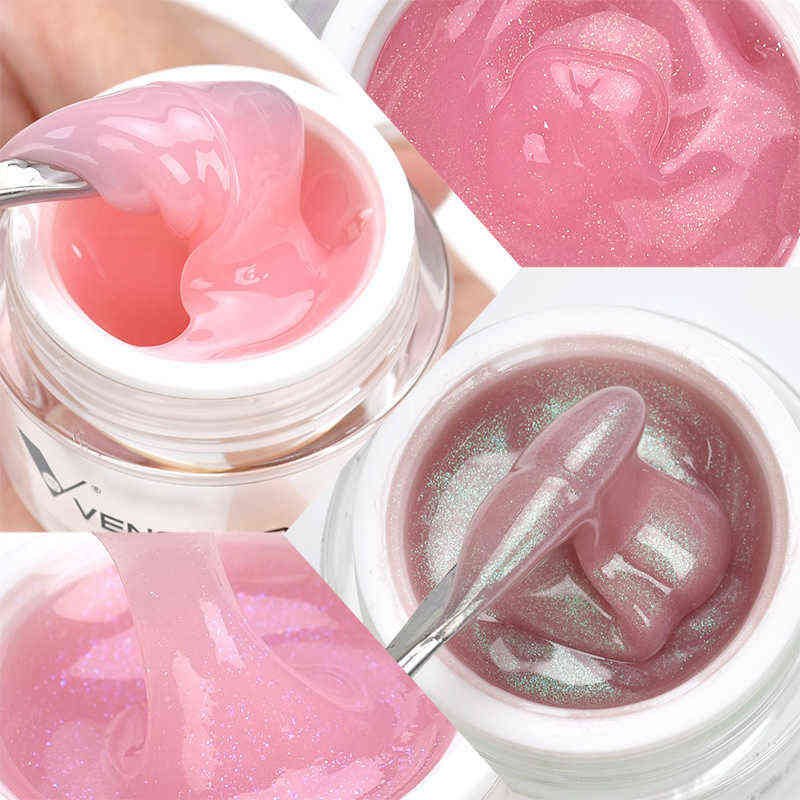 NXY Nail Gel 50ml New Extension Uv Led Jelly Soak Off Sculpture Camouflage Poly Canni Supply Extending Clear Color 0328