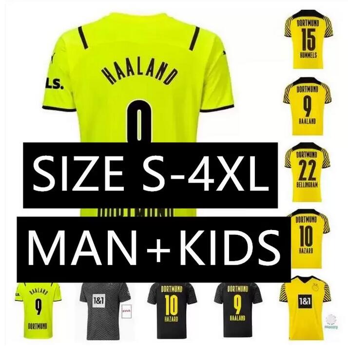 SIZE S-4XL HAALAND REUS Borussia soccer jersey BELLINGHAM 4th dortmund Special football shirts 2021 2122 SANCHO BRANDT PISZCZEK kit men kids uniform, 21/22
SIZE S-4XL HAALAND REUS Borussia soccer jersey BELLINGHAM 4th dortmund Special football shirts 2021 2122 SANCHO BRANDT PISZCZEK kit men kids uniform, 21/22