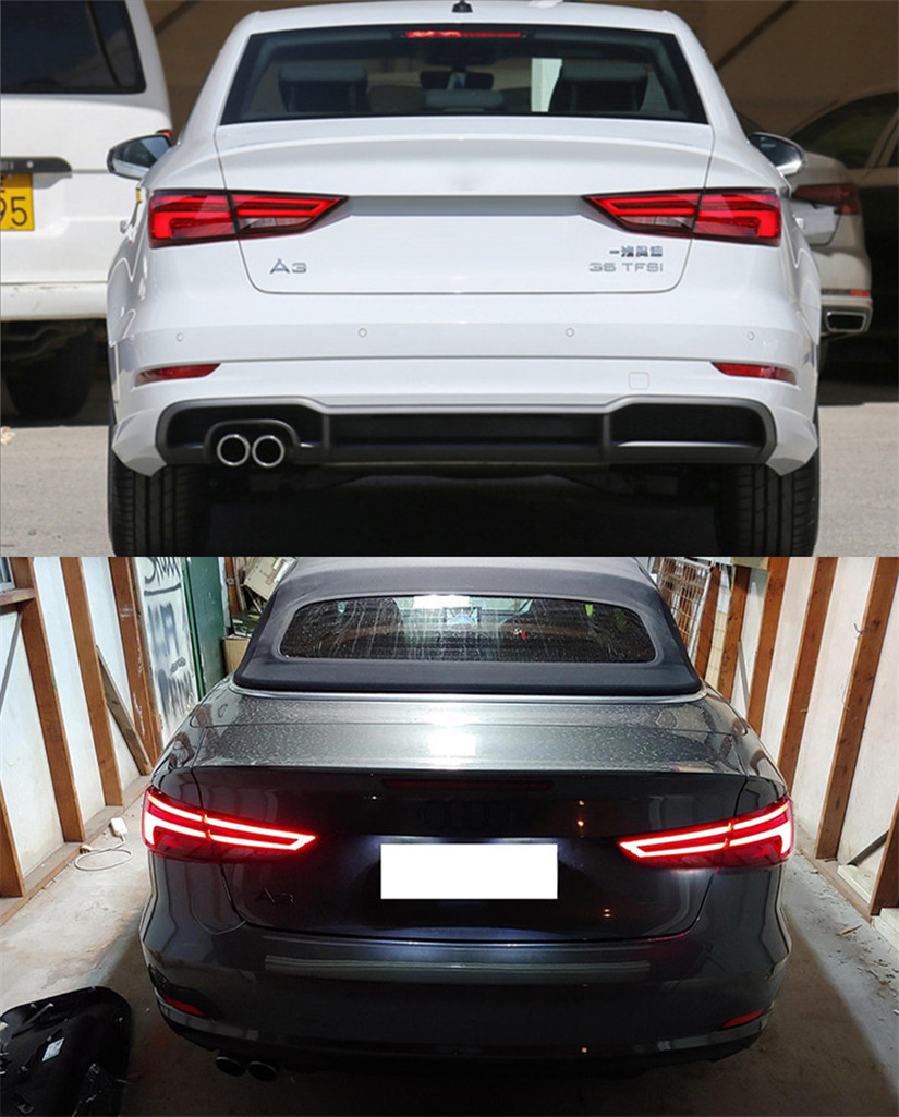 Car Styling For Audi A3 Tail Light 20 13-20 19 S3 LED Tail Lamp DRL Signal Brake Reverse Auto Accessories