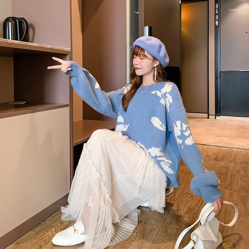 Women' Sweaters Women Pullover Fall Winter Warm Casual Jacquard Knitted Jumper Top Female Long Sleeve Round Collar High Quality SweaterWome, Purple
Women' Sweaters Women Pullover Fall Winter Warm Casual Jacquard Knitted Jumper Top Female Long Sleeve Round Collar High Quality SweaterWome, Purple