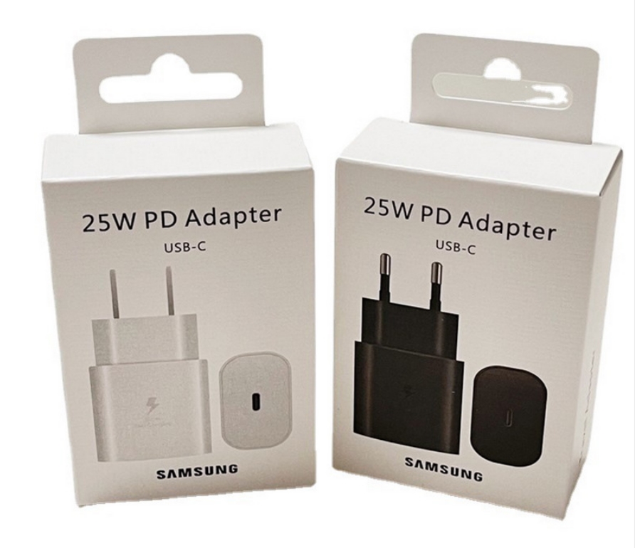Cell Phone Charger EP-TA800 25w Pd Fast Charge EU US UK For Galaxy S21 5G S20 S10 Note 20 10 A71 A70s A80 M51 Chargeur Carregador Samsung With Packaging Box
Cell Phone Charger EP-TA800 25w Pd Fast Charge EU US UK For Galaxy S21 5G S20 S10 Note 20 10 A71 A70s A80 M51 Chargeur Carregador Samsung With Packaging Box
