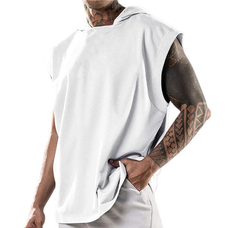 Men's T-Shirts Mens Hooded Tank Top Summer Solid Color Sleeveless Tops Drawstring Men Clothing Casual Loose Vests Hoodies For Sports, Green
Men's T-Shirts Mens Hooded Tank Top Summer Solid Color Sleeveless Tops Drawstring Men Clothing Casual Loose Vests Hoodies For Sports, Green
