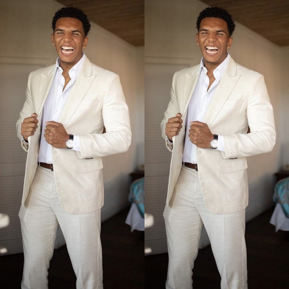 Beige Wedding Tuxedos 2022 Linen Men' Beach Summer Suits Groom Wear Boho Party Formal Bestman Outfits Blazer Holiday Engagement, Black
Beige Wedding Tuxedos 2022 Linen Men' Beach Summer Suits Groom Wear Boho Party Formal Bestman Outfits Blazer Holiday Engagement, Black