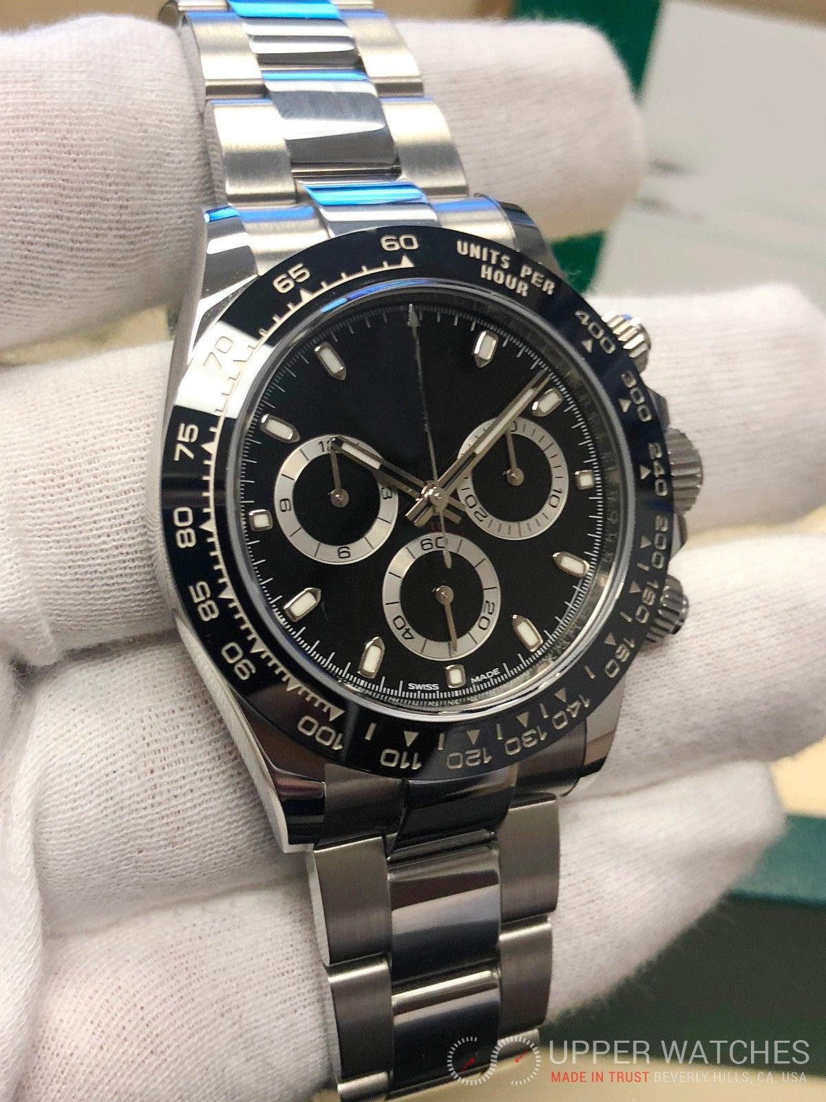 SX Factory Luxury Watches Men Brand Original Box Wristwatches Stainless Steel Black Dial 116500LN Automatic Movement Work sports mens watch
SX Factory Luxury Watches Men Brand Original Box Wristwatches Stainless Steel Black Dial 116500LN Automatic Movement Work sports mens watch