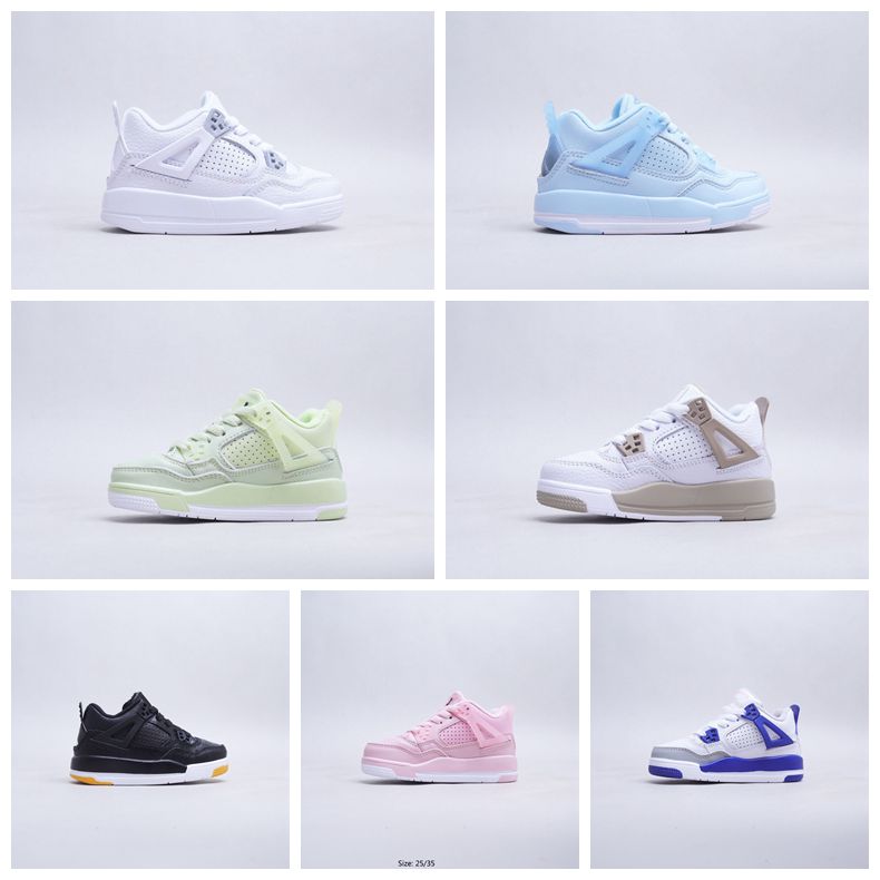 Newest Designer Kids school Basketball Shoes Jumpman 4s Fire Red University Blue Motorsport Collaboration Toddler Sneaker Sail Muslin Black 4 Noir Sneakers 25-35, Shoes box
Newest Designer Kids school Basketball Shoes Jumpman 4s Fire Red University Blue Motorsport Collaboration Toddler Sneaker Sail Muslin Black 4 Noir Sneakers 25-35, Shoes box