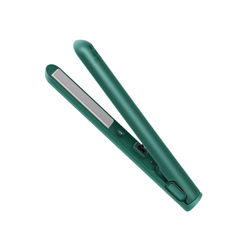 USB Mini Flat Hair Iron Straightener Curler Small Straightening And Curling Irons Portable Styling Tools 220623