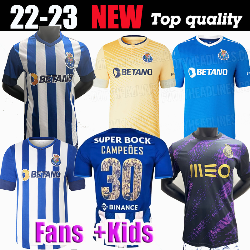 2023 FC Porto CAMPEOES 30 soccer jerseys 2022 Fabio Vieira camisa de futebol Otavio Evanilson MATHEUS MEHDI Conceicao Maillots men kids kit 21 22 23 football shirt top, 22/23 home kids
2023 FC Porto CAMPEOES 30 soccer jerseys 2022 Fabio Vieira camisa de futebol Otavio Evanilson MATHEUS MEHDI Conceicao Maillots men kids kit 21 22 23 football shirt top, 22/23 home kids