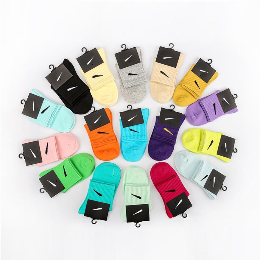 Sports Socks Men School Girls Cotton Loose Pure color Colorful Women Sox Designer Fashion 10pairs 20PCS253T
Sports Socks Men School Girls Cotton Loose Pure color Colorful Women Sox Designer Fashion 10pairs 20PCS253T