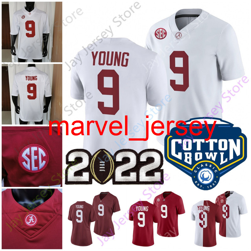 Alabama Crimson Tide Football Jersey NCAA College Bryce Young Cotton Bowl Patch Split White Red Size S-3XL Youth Men Women
Alabama Crimson Tide Football Jersey NCAA College Bryce Young Cotton Bowl Patch Split White Red Size S-3XL Youth Men Women