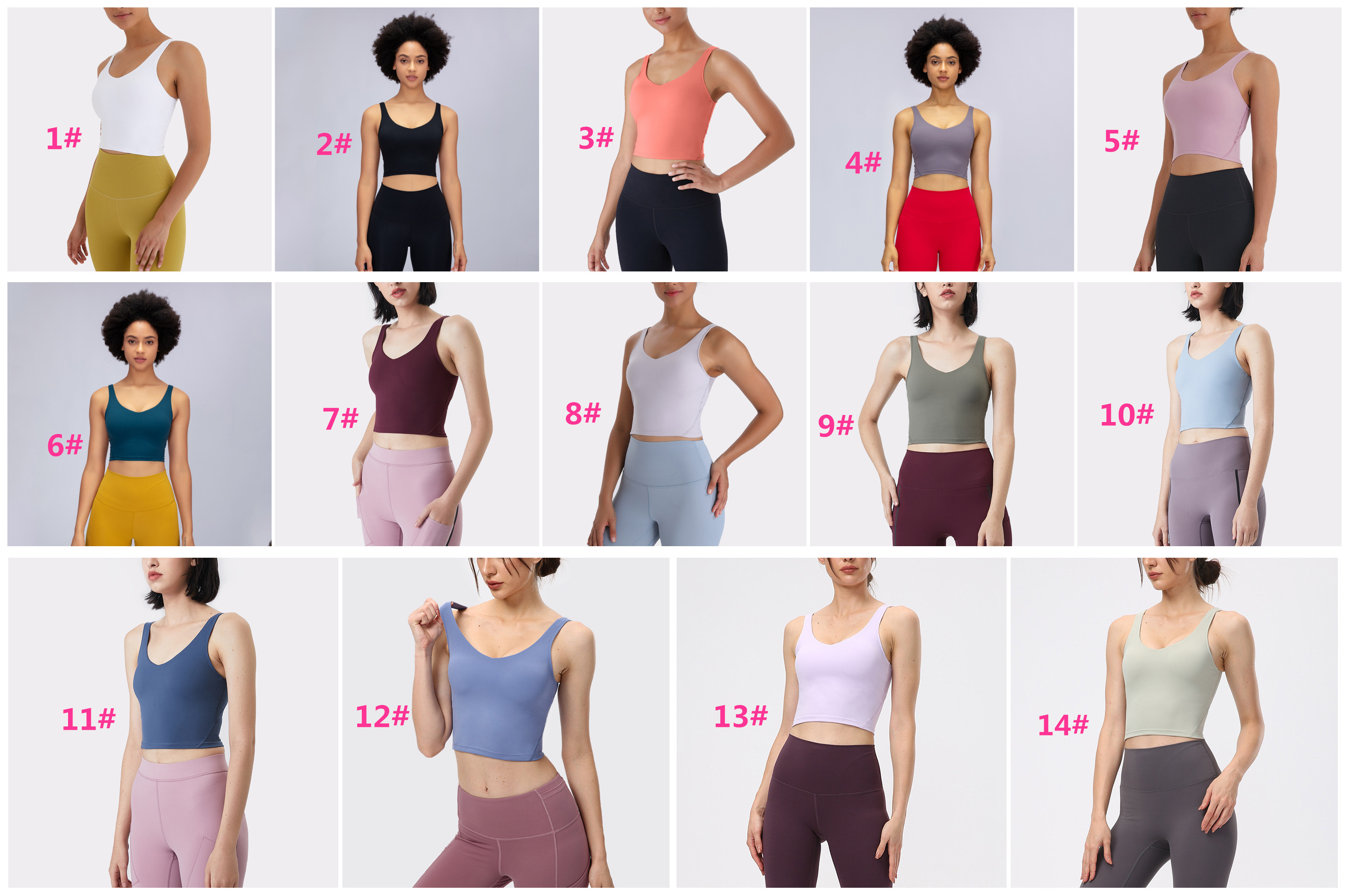 Sports Bra for Women Wirefree Padded Support Yoga Gym Running Workout Tank Tops, D4#
Sports Bra for Women Wirefree Padded Support Yoga Gym Running Workout Tank Tops, D4#