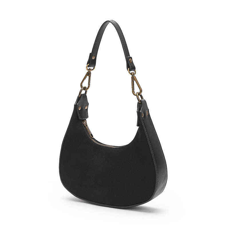 Yuanbenliang Factory Canvas Chain Messenger Bag Underarm Bag Female Minority Designer Crescent Magic Stick Hand-held Dumpling Bag 220613, Classic black
Yuanbenliang Factory Canvas Chain Messenger Bag Underarm Bag Female Minority Designer Crescent Magic Stick Hand-held Dumpling Bag 220613, Classic black