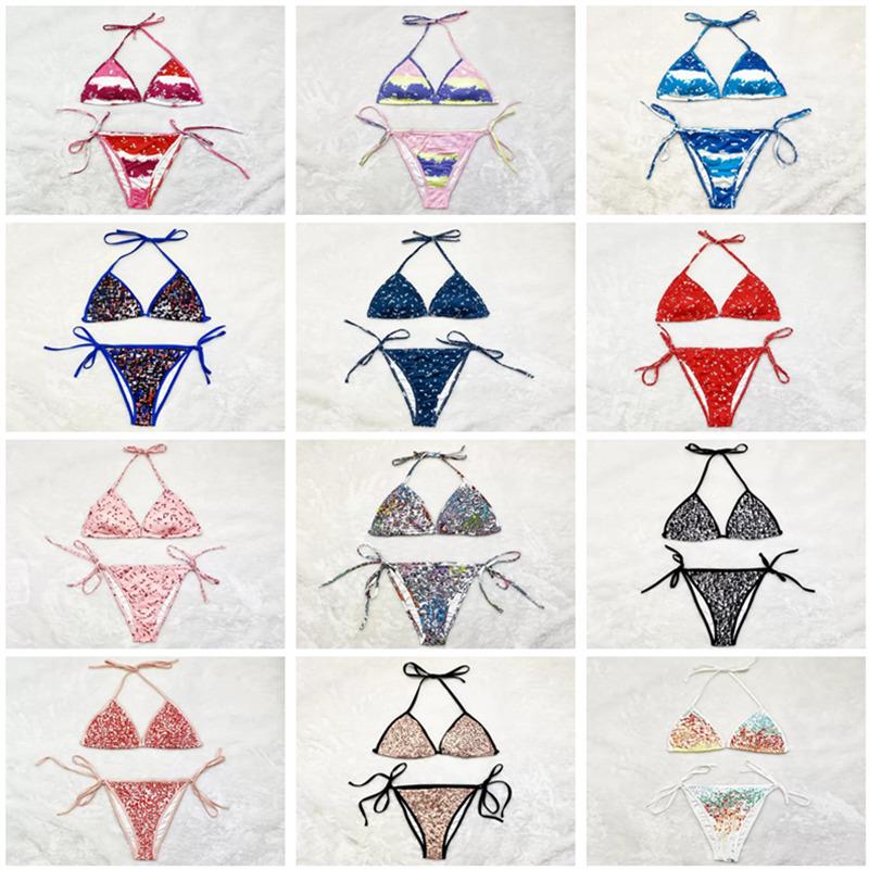 Classic Letter Swimwear Women Bikini Suit Lace-up Bra Crop Top and Briefs Shorts 2 Piece Outfits Two Layer Fashion Swimsuit Designer Beachwear Bathing Suitings INS, #1 - #12;remark colors u need
Classic Letter Swimwear Women Bikini Suit Lace-up Bra Crop Top and Briefs Shorts 2 Piece Outfits Two Layer Fashion Swimsuit Designer Beachwear Bathing Suitings INS, #1 - #12;remark colors u need