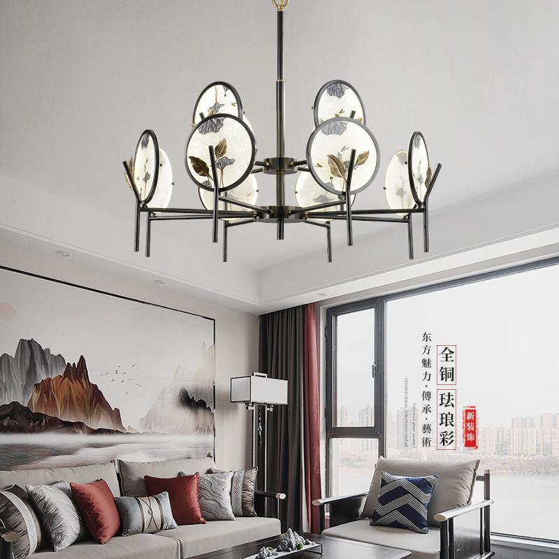 Pendant Lamps Chinese Style Copper Living Room Chandelier Bedroom Dining Modern Simple Zen Retro Lamp
Pendant Lamps Chinese Style Copper Living Room Chandelier Bedroom Dining Modern Simple Zen Retro Lamp