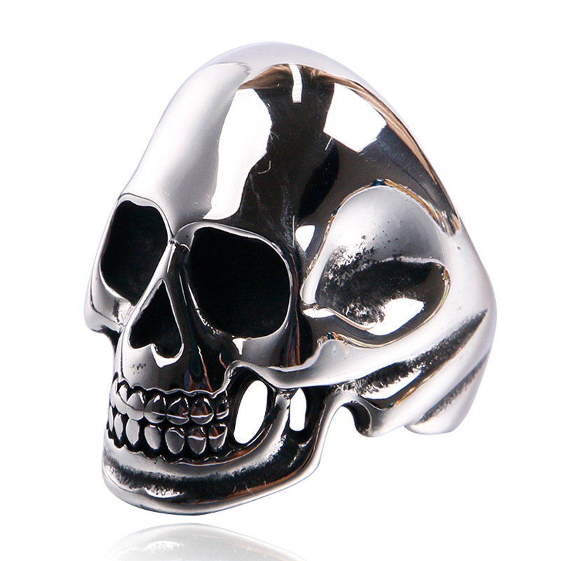 High Quality Stainless Steel Skull Ring Jewelry for Men Gift