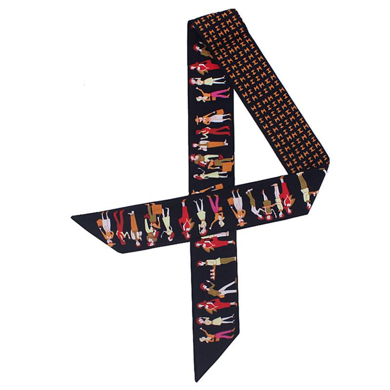 Scarves Summer Twill Silk Scarf Women Full Color Ladies Tied Bags Hair Ribbons Design Small Narrow Long Skinny Head
Scarves Summer Twill Silk Scarf Women Full Color Ladies Tied Bags Hair Ribbons Design Small Narrow Long Skinny Head