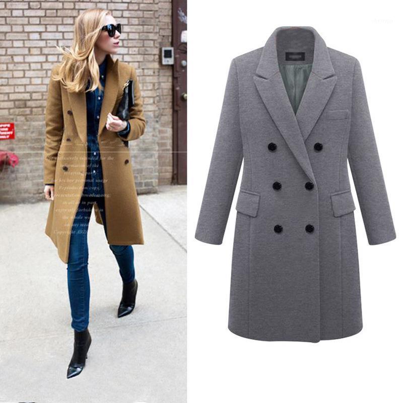 Women's Trench Coats Coat Mid-Length Autumn And Winter Large Size Solid Color Windbreaker Women For, Black
Women's Trench Coats Coat Mid-Length Autumn And Winter Large Size Solid Color Windbreaker Women For, Black